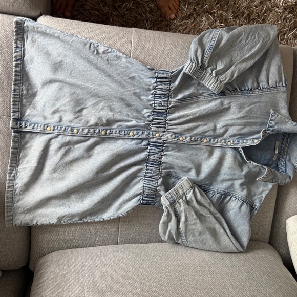 All Saints Denim dress size 10 ( excellent condition) 65$ - Picture 11 of 16